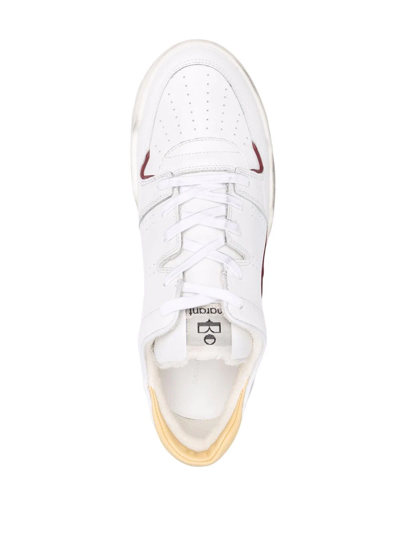 Shop Isabel Marant Emree Low-top Sneakers In Weiss