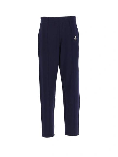 Shop Isabel Marant Trousers In Navy