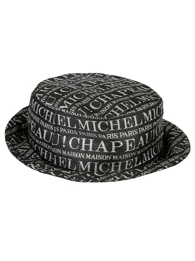 Shop Maison Michel Hats Black