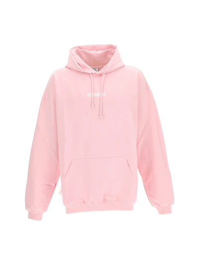 Shop Vetements Sweaters & Knitwear In Baby Pink / White