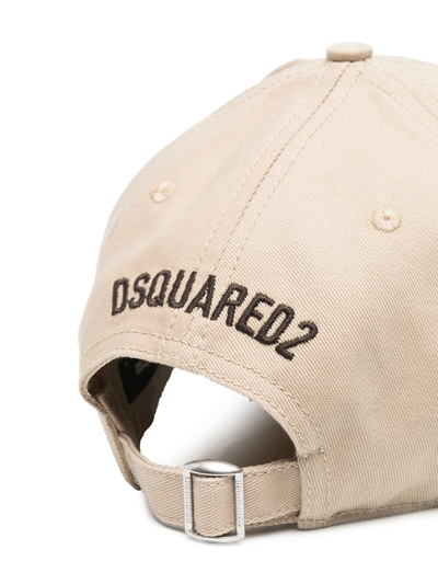 Shop Dsquared2 Hats In Beige T Moro