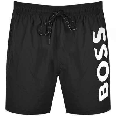 Shop Boss Bodywear Boss Octopus Swim Shorts Black