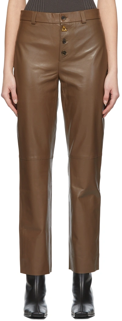 Aeron Taupe Georgia Trousers In 230 Taupe