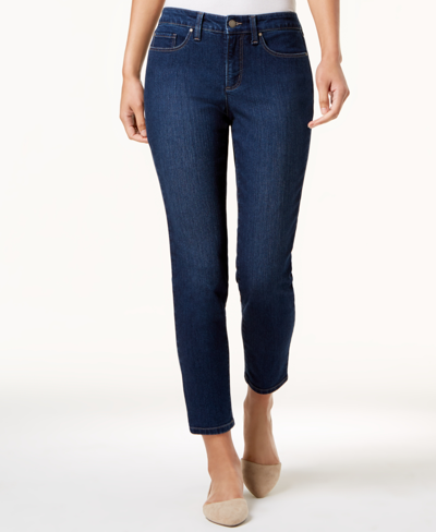Shop Charter Club Petite Bristol Skinny Ankle Jeans, Created For Macy's In Atlantic Wash