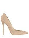 JIMMY CHOO 120MM ANOUK PATENT LEATHER PUMPS, NUDE
