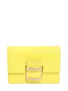Roger Vivier Viv Leather Shoulder Bag, Yellow