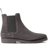 COMMON PROJECTS SUEDE CHELSEA BOOTS