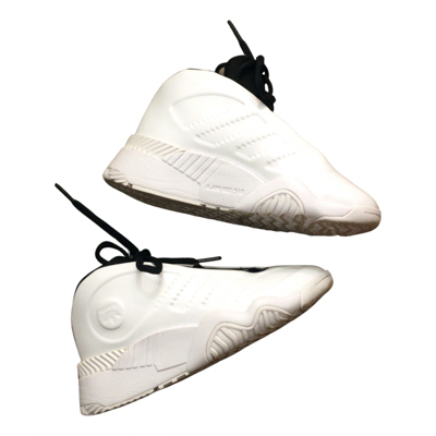 Pre-owned Adidas Originals By Alexander Wang Trainers In White