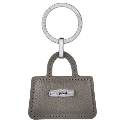 Shop Longchamp Key-rings Roseau In Turtledove