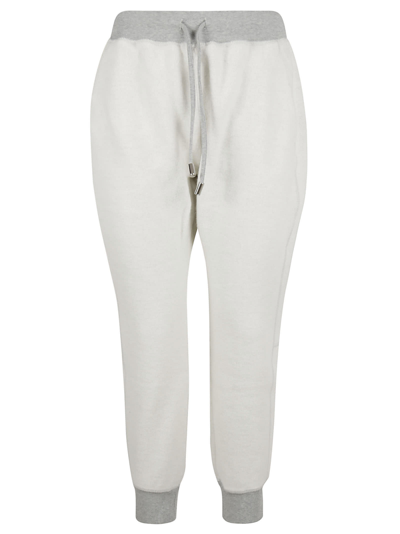 Dsquared2 Cotton Jersey Jogging Pants In Grey Mélange