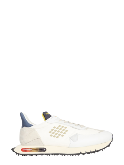 Shop Bepositive Space Run Sneakers In Bianco