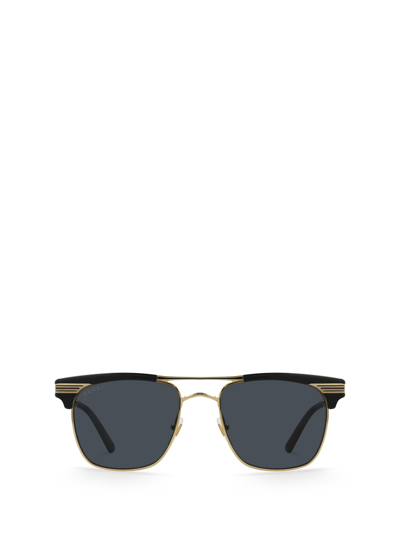 Shop Gucci Gg0287s Black Sunglasses