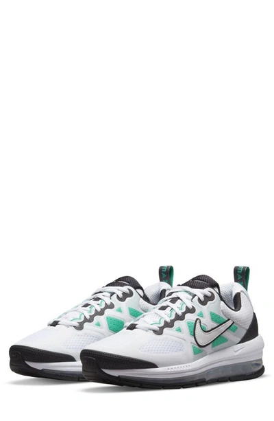 Shop Nike Air Max Genome Sneaker In White/ Green