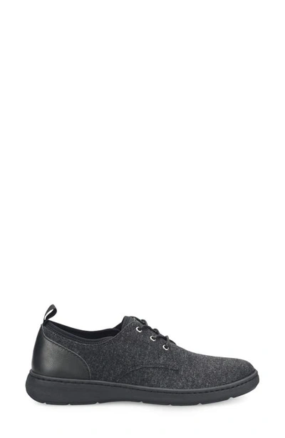 Brn Marcus Sneaker In Grey/ Black Wool