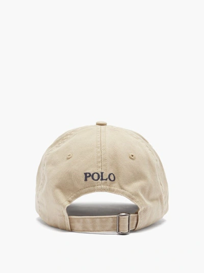 Polo Ralph Lauren Baseball Cap With Logo On The Front In Beige