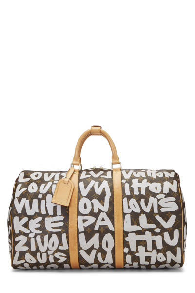 Louis Vuitton - Louis Vuitton x Stephen Sprouse Monogram Graffiti Keepall  50