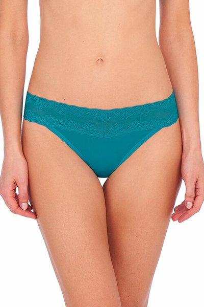 Shop Natori Bliss Perfection One-size Thong In Tropic