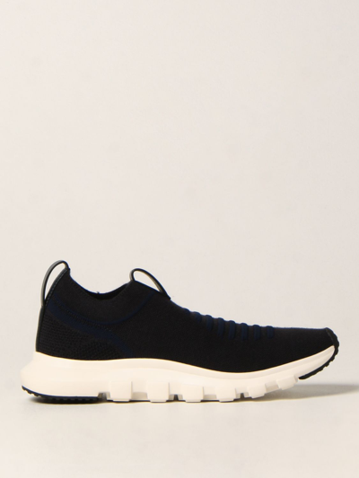 Shop Z Zegna Trainers  Men In Blue