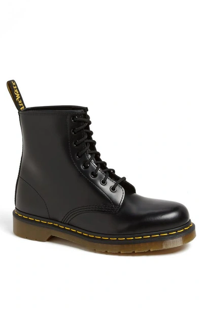 Dr. Martens' Dr. Martens 1460 Boot In Black Smooth