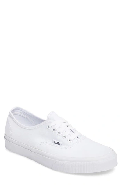 Shop Vans Authentic Sneaker In True White