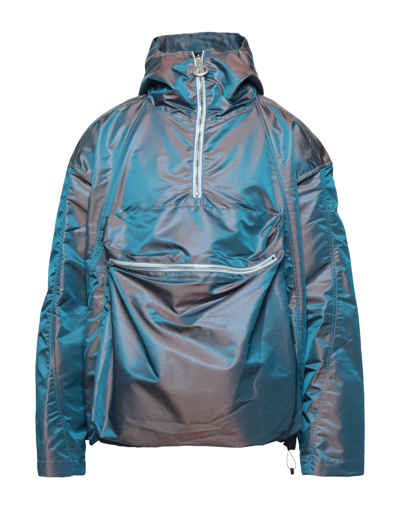 Shop Formy Studio Man Jacket Slate Blue Size Xl Nylon, Polyester