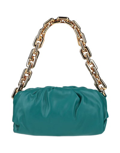Shop Bottega Veneta Handbags In Deep Jade