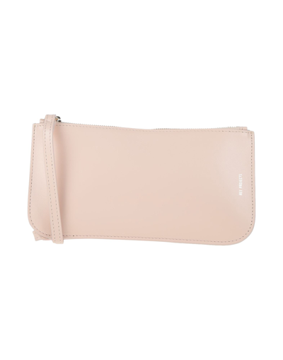 Shop Ree Projects Woman Cross-body Bag Light Pink Size - Calfskin