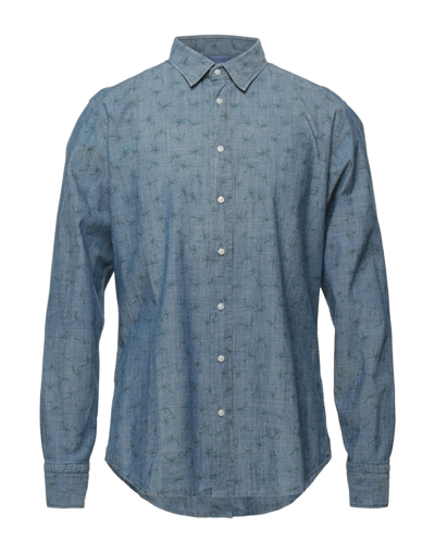 Shop Bastoncino Shirts In Blue