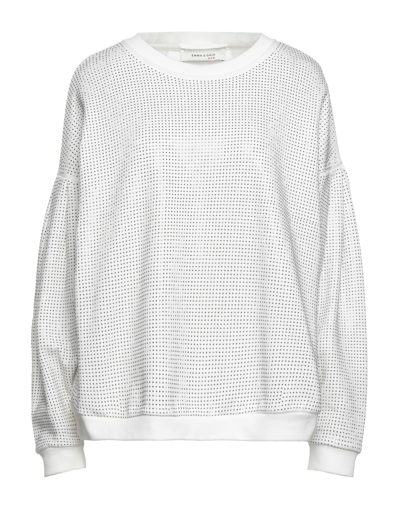 Shop Emma & Gaia Sweatshirts In White