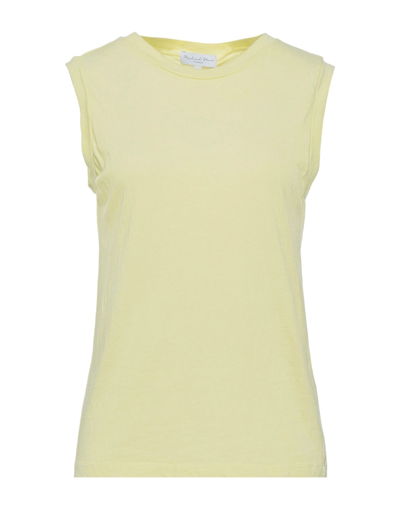 Shop Michael Stars Woman T-shirt Light Green Size S Cotton