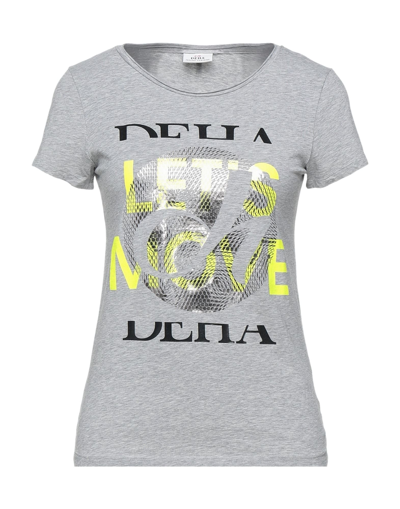 Shop Deha T-shirts In Grey