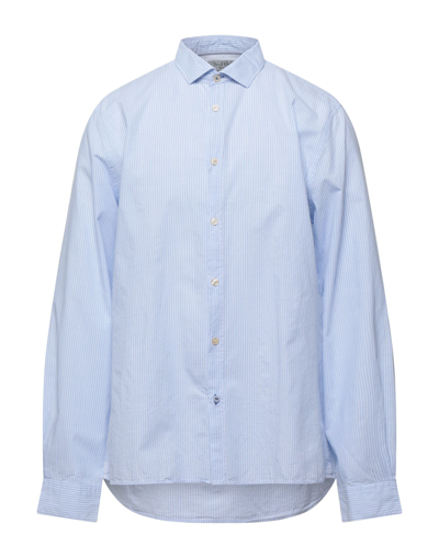 Shop Fred Mello Man Shirt Sky Blue Size Xl Cotton