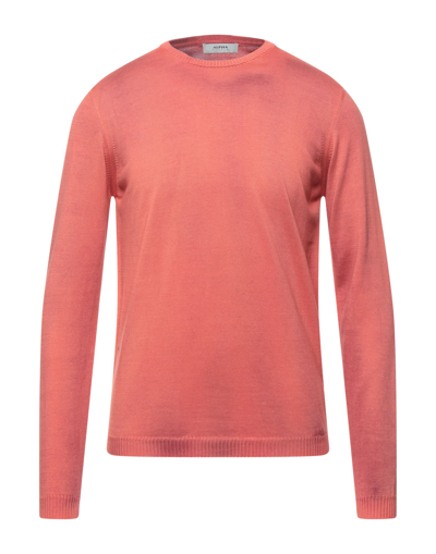 Shop Alpha Studio Sweaters In Coral