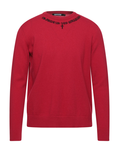 Shop Adaptation Man Sweater Red Size M Cashmere
