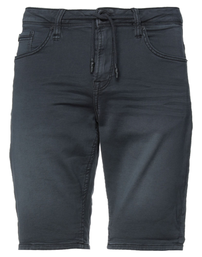 Shop Garcia Man Shorts & Bermuda Shorts Black Size 28 Cotton, Polyester, Elastane