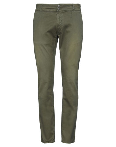 Shop People (+)  Pants In Military Green