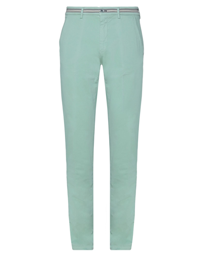 Shop Mason's Man Pants Light Green Size 38 Cotton, Lyocell, Elastane
