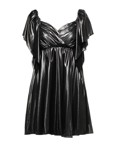 Shop Aniye By Woman Mini Dress Lead Size 10 Polyester In Grey