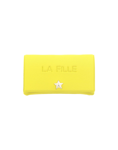 Shop La Fille Des Fleurs Wallets In Yellow