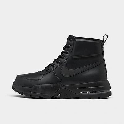 Shop Nike Men's Air Max Goaterra 2.0 Boots In Black/black