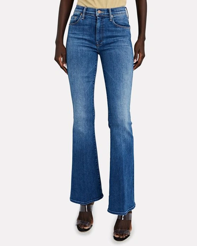 Shop Mother The Weekender High-rise Bootcut Jeans In First Mate