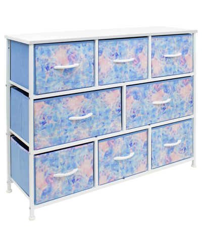 Shop Sorbus 8 Drawers Chest Dresser In Tie-dye