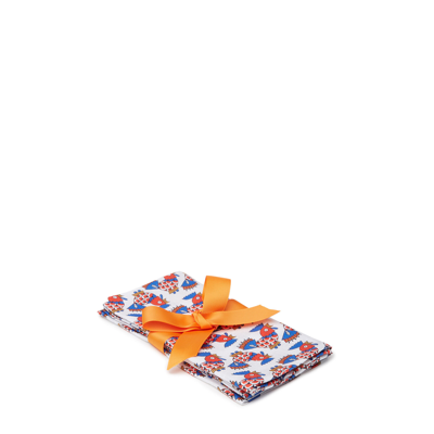 Shop La Doublej Large Napkins Set Of 2 (45x45) In Galletti