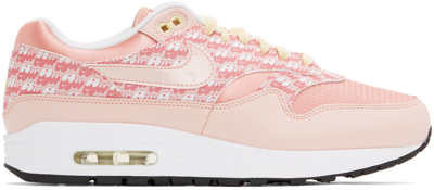 Shop Nike Pink Air Max 1 Premium Lemonade Sneakers In Atmosph/wht