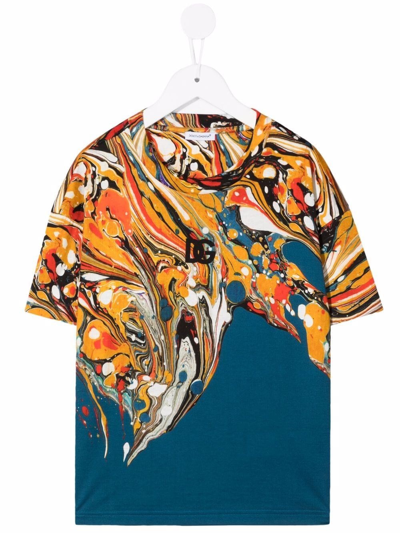 Shop Dolce & Gabbana T-shirt In Multicolour