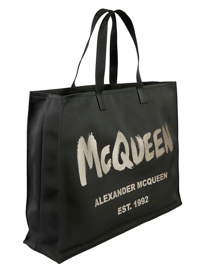 Shop Alexander Mcqueen Bags.. In Black/ivory