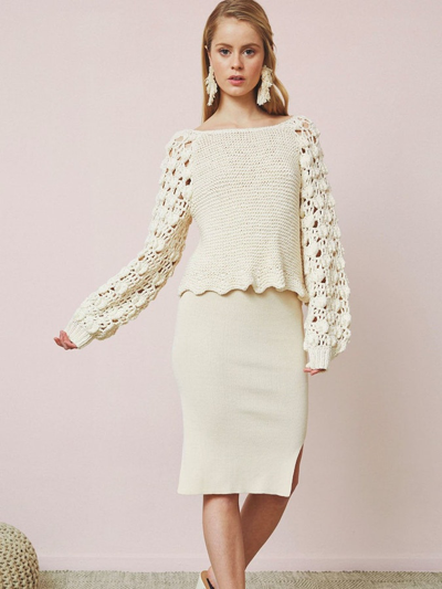 Shop Ayni Clara Sweater In Lavender