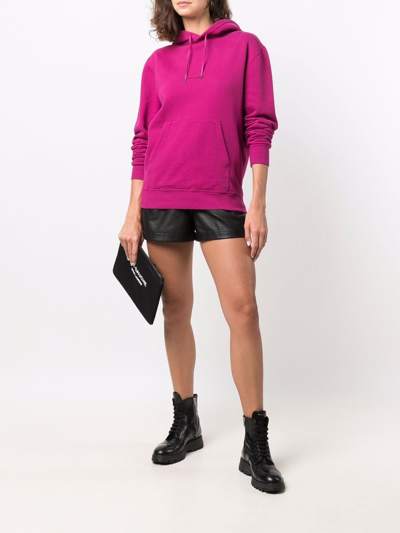 Shop Saint Laurent Sweaters In Fuchsia Noir