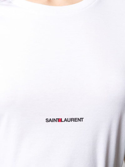 Shop Saint Laurent T-shirts And Polos White