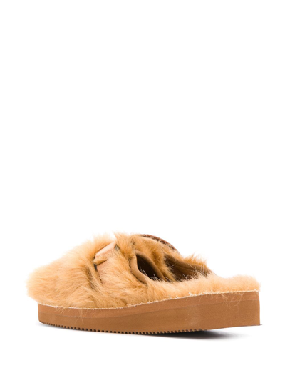 Shop Suicoke Flat Shoes Brown